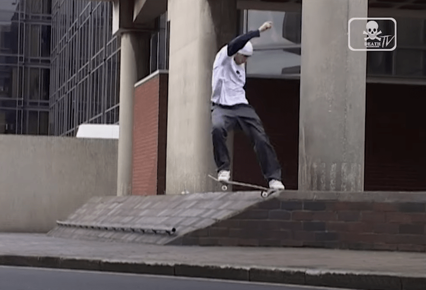 Dan Cates Lost Part 2007 Death Skateboards Vague